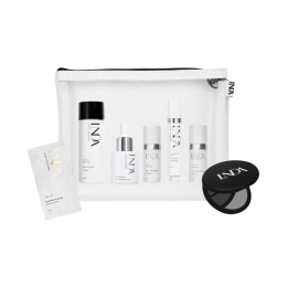 LNDA TRAVEL SILVER SET
