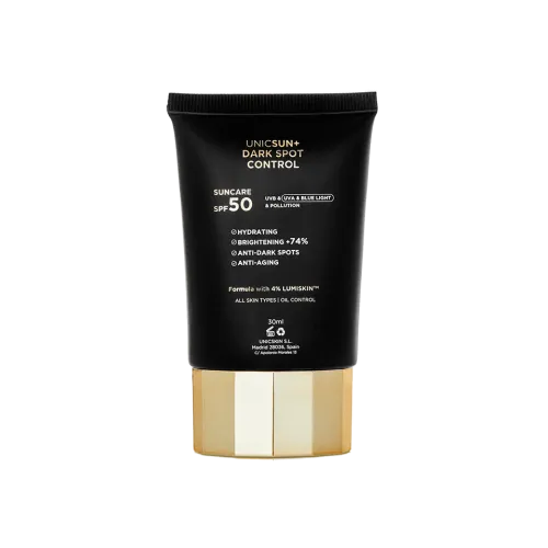 КОРИГУЮЧИЙ CC-КРЕМ ІЗ GLOW-ЕФЕКТОМ + SPF 50 UNICSKIN UNICSUN+ DARK SPOT CONTROL (Natural Glow) 30 мл